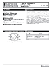SY100EPT20V Datasheet