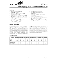 HT1623 Datasheet