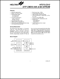 HT27LC512 Datasheet