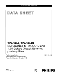 TZA3044U/C2 Datasheet