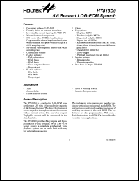 HT818D0 Datasheet