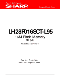 LH28F016SCT-L120 Datasheet