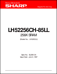 LH52256CH-70LL Datasheet