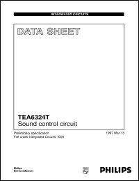 TEA6324T/V1 Datasheet