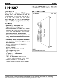 LH1687 Datasheet