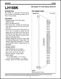 LH168K Datasheet