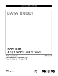 PCF1175CU/10/F2 Datasheet
