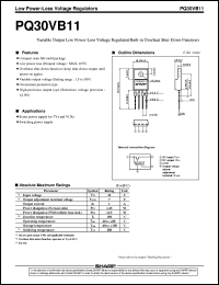 PQ30VB11 Datasheet
