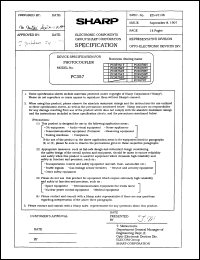 PC357N0T Datasheet