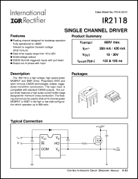 IR2121 Datasheet