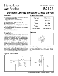 IR2125 Datasheet