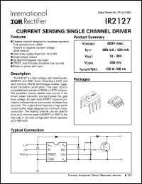 IR2127 Datasheet