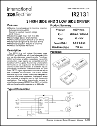 IR2131 Datasheet