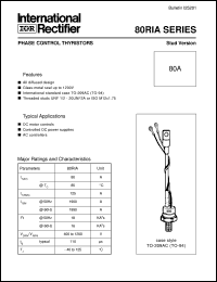 82RIA40 Datasheet