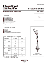 ST083S04PFK0 Datasheet