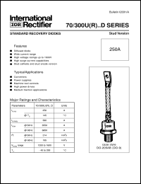 300UR40A Datasheet