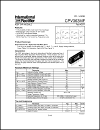 CPV363MF Datasheet