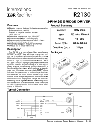 IR2130 Datasheet