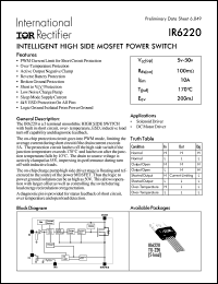 IR6220 Datasheet