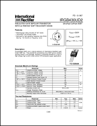 IRGB430UD2 Datasheet