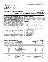 IRHM8064 Datasheet