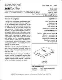 PVO402P Datasheet
