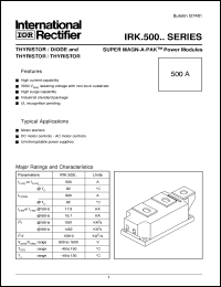 IRKT50014 Datasheet