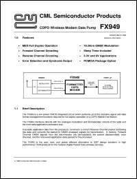 FX980L7 Datasheet