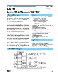 LXT400PE Datasheet