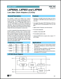 LXP600ANE Datasheet