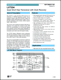 LXT334 Datasheet