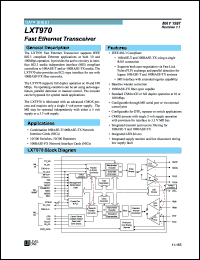 LXT970ATC Datasheet