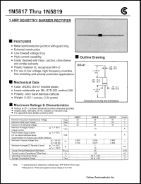 1N5819 Datasheet