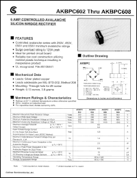 AKBPC3502 Datasheet