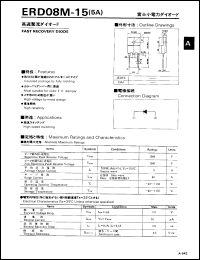 ERD08M-15 Datasheet