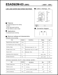ESAD92-03 Datasheet