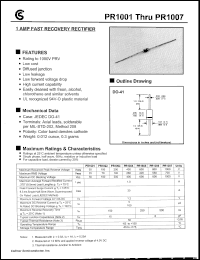PR1004 Datasheet