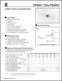 PX6A07 Datasheet