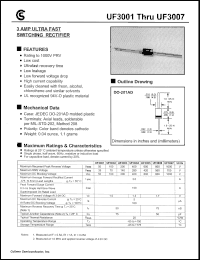 UF3007 Datasheet
