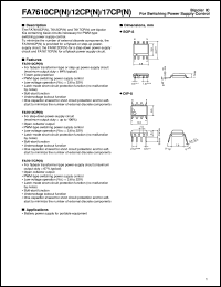 FA7615CP Datasheet