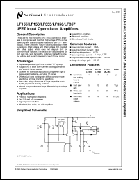 LF356M Datasheet