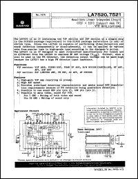 LA7521 Datasheet