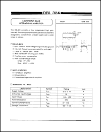 DBL324 Datasheet