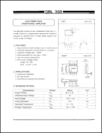 DBL358 Datasheet