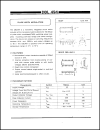 DBL494-V Datasheet