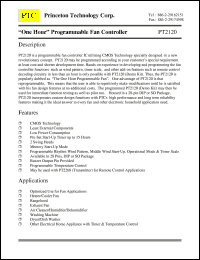 PT2120 Datasheet