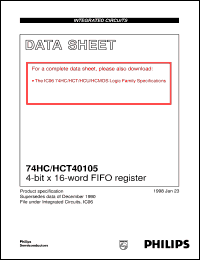 74HC40103DB Datasheet
