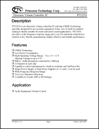 PT2255A-SN Datasheet