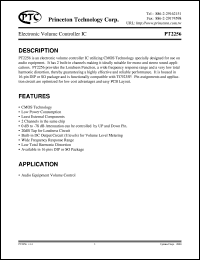 PT2256 Datasheet