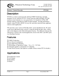 PT2268 Datasheet